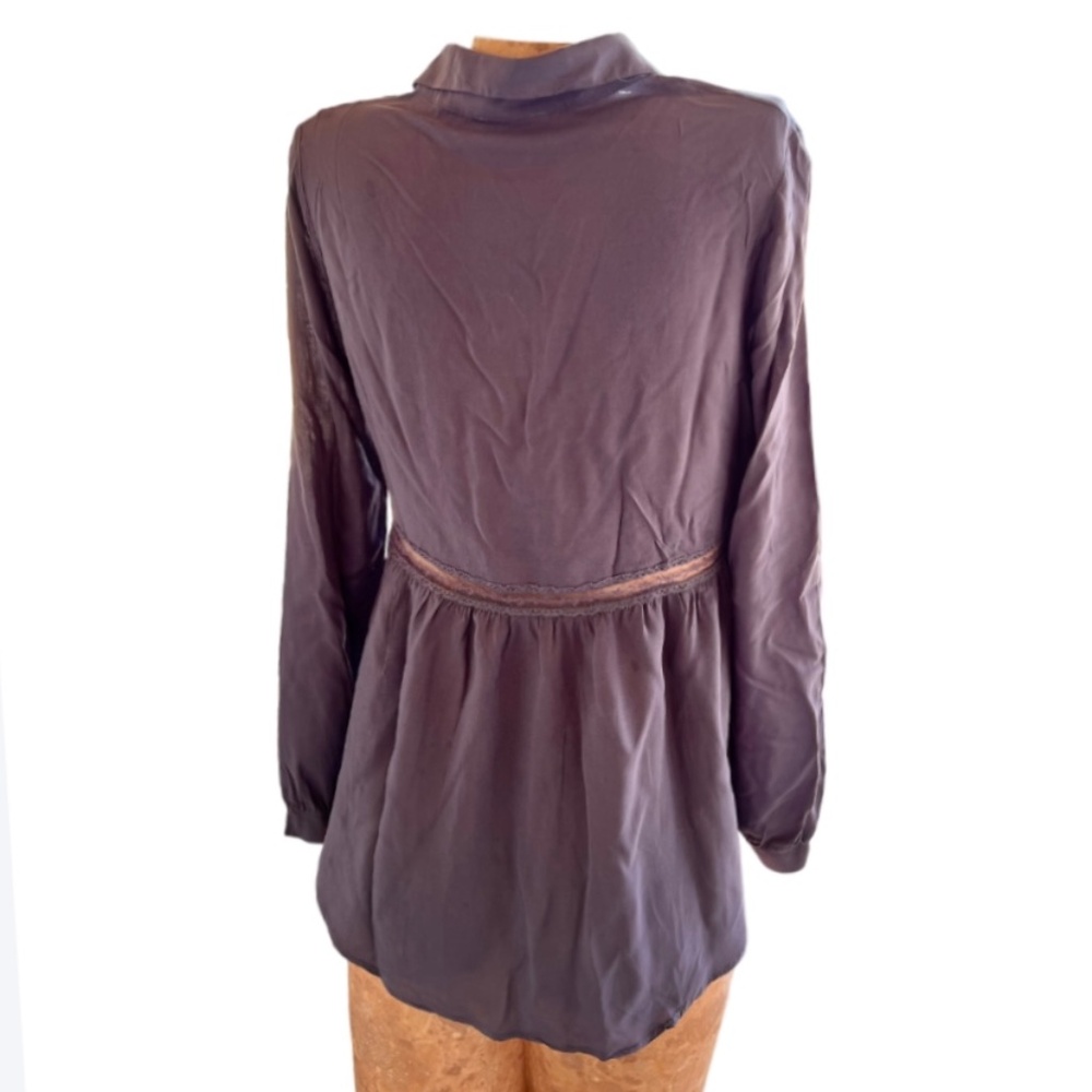 Long Sleeve Button Tunic Down - Picture 8 of 8